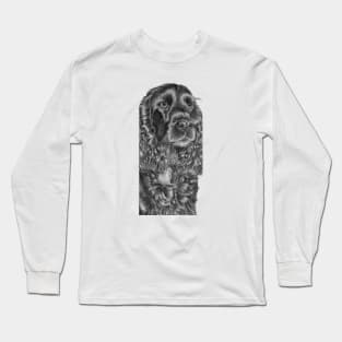 English Cocker spaniel - black Long Sleeve T-Shirt